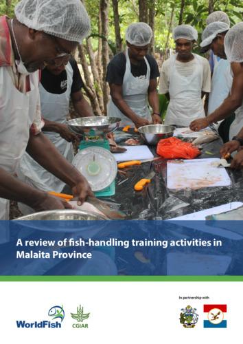 A review of fish-handling training activities in Malaita Province