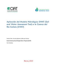 Aplicación del Modelo Hidrológico SWAT (Soil and Water Assessment Tool) a la Cuenca del Río Cañete (SWAT)