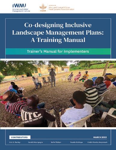 Co-designing inclusive landscape management plans: a training manual