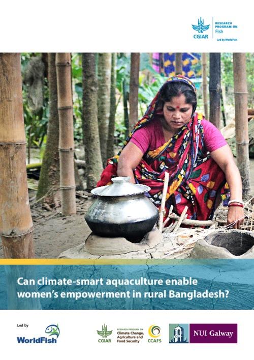 Can climate-smart aquaculture enable women's empowerment in rural Bangladesh?