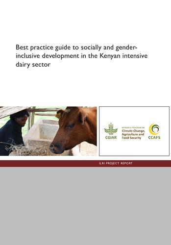 Best practice guide to socially and gender-inclusive development in the Kenyan intensive dairy sector