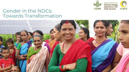 Gender in the NDCs: Towards Transformation