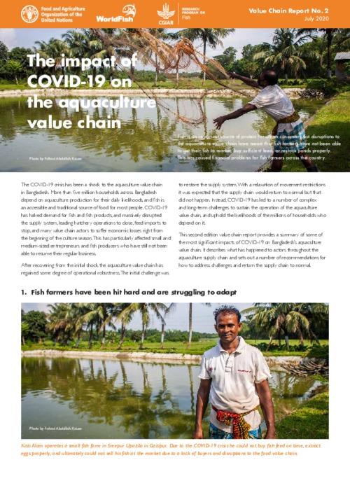 The impact of COVID-19 on the aquaculture value chain