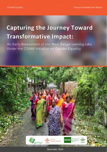 Capturing the Journey Toward Transformative Impact: An Early Assessment of the West Bengal Learning Labs Under the CGIAR Initiative on Gender Equality