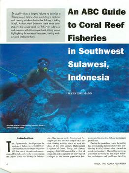 An ABC guide to coral reef fisheries in southwest Sulawesi, Indonesia