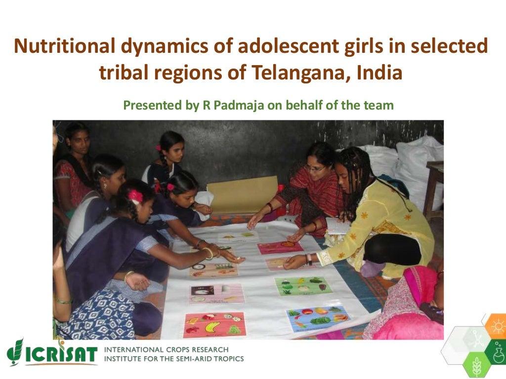 Nutritional dynamics of adolescent girls in selected tribal regions of Telangana, India