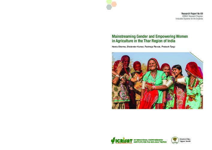 Mainstreaming Gender and Empowering Women in Agriculture in the Thar Region of India