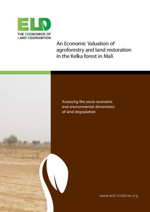 An Economic Valuation of agroforestry and land restoration in the Kelka forest in Mali_Assessing the socio-economic and environmental dimensions of land degradation