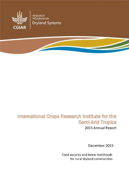 CRP Dryland Systems - ICRISAT - 2015 Technical and Financial Report - Final