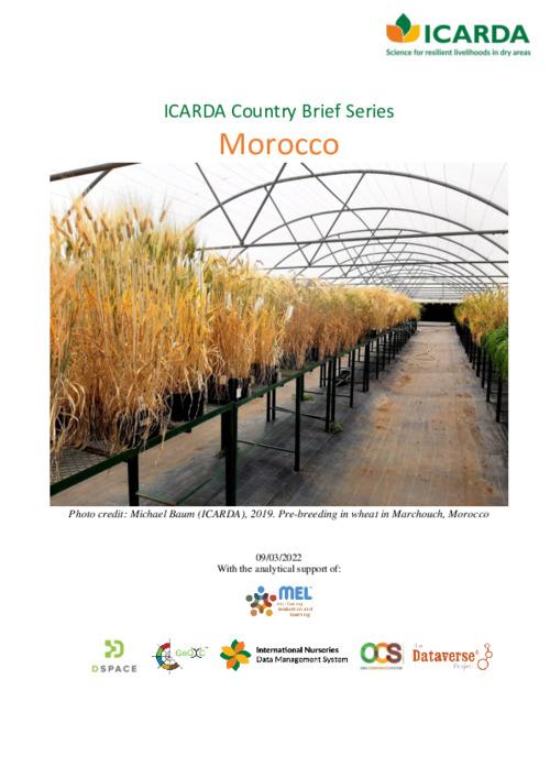 ICARDA Country Brief Series: Morocco