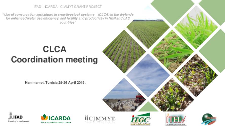 Activities progress and main achievements of CLCA project in Algeria