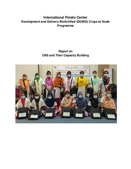 Report on Capacity Development of Community Nutrition Scholars in Bangladesh