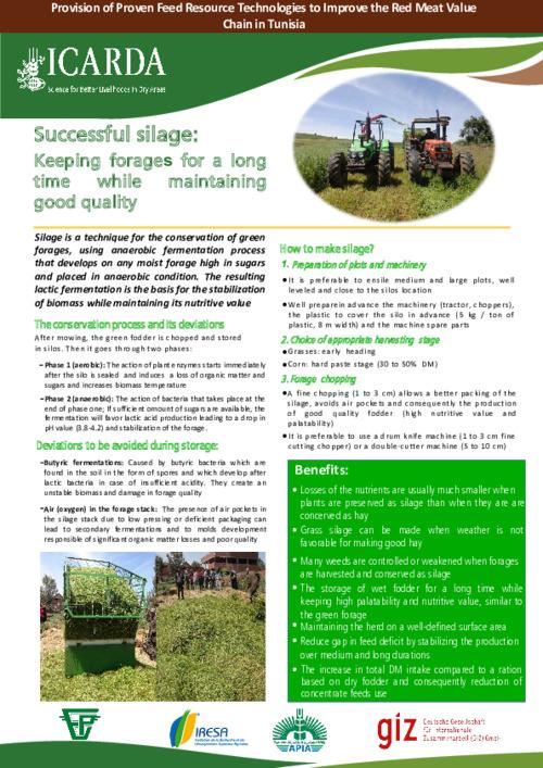 Successful silage: Keeping forages for a long time while maintaining good quality
