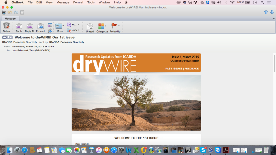 DryWire e-Newsletter Issue 1 March 2015