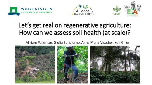 Let’s get real on regenerative agriculture: How do we assess soil health (at scale)?