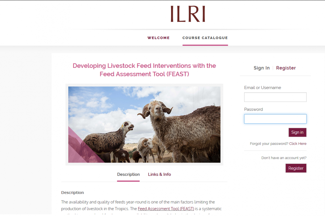 Developing livestock feed interventions with the feed assessment tool (FEAST): Module 11: Sharing data with the FEAST data application