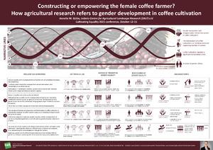 WE1.3: Constructing or empowering the female coffee farmer? How gender research in agriculture talks of gender issues in coffee cultivation