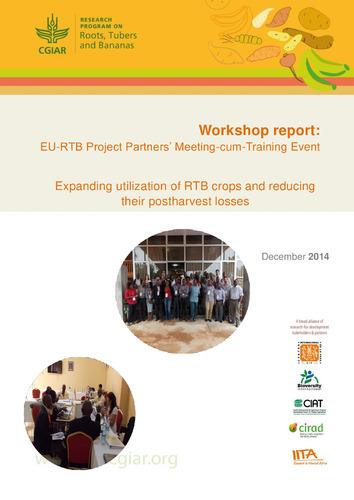 Workshop report: EU-RTB project partners’ meeting-cum-training event.