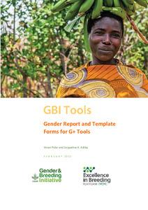 Gender Report and template Forms for G+ Tools