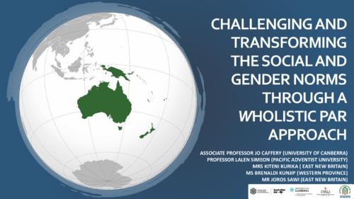 Challenging and transforming the social and gender norms through a wholistic PAR approach