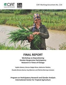 Workshop on repositioning gender-responsive participatory research in times of change: final report