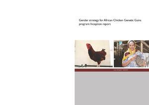 Gender strategy for African Chicken Genetic Gains program: Inception report