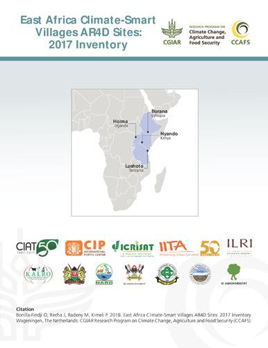 East Africa Climate-Smart Villages AR4D Sites: 2017 Inventory