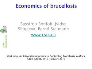 Economics of brucellosis