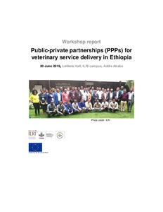 Public-private partnerships (PPPs) for veterinary service delivery in Ethiopia