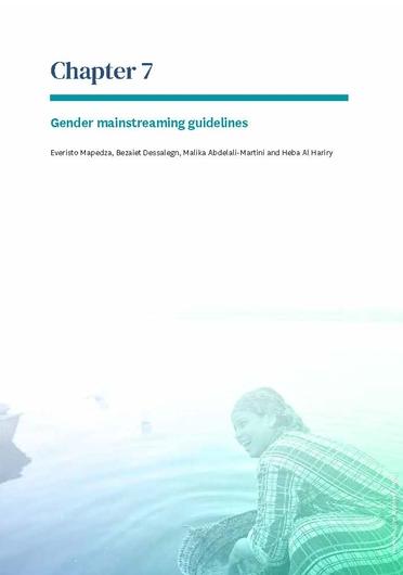 Gender mainstreaming guidelines
