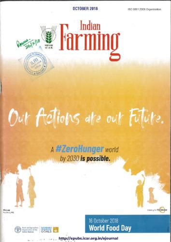 Our actions are our future - a zero hunger world by 2030 is possible