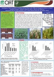 Participatory yield assessment of climbing and bush beans under different management options in Malawi