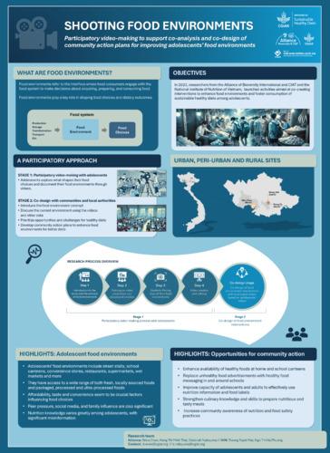 Shooting food environments: Participatory video-making to support co-analysis and co-design of  community action plans for improving adolescents’ food environments