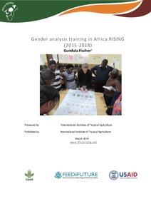 Gender analysis training in Africa RISING (2015-2018)