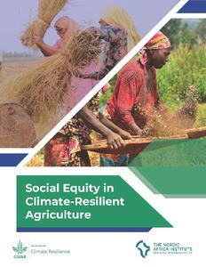 Social equity in climate-resilient agriculture