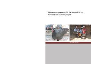 Gender summary report for the African Chicken Genetic Gains Tanzania project