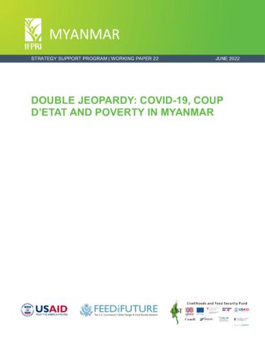 Double Jeopardy: COVID-19, coup d'etat and poverty in Myanmar