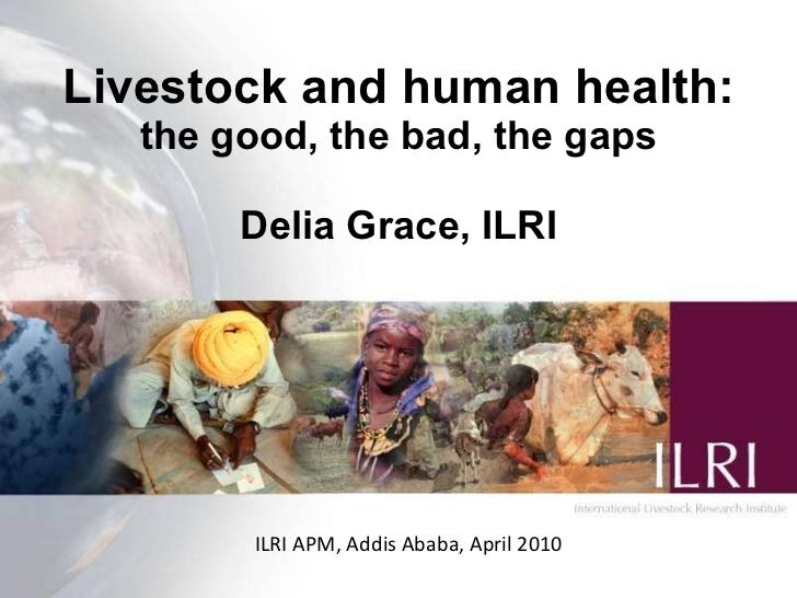 Livestock and human health: the good, the bad, the gaps