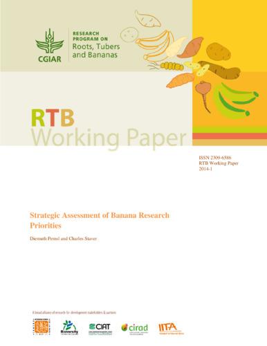 Strategic assessment of banana research priorities