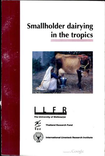 Smallholder dairying in the tropics