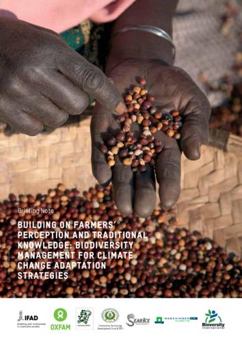 Briefing note: Building on farmers' perception and traditional knowledge: biodiversity management for climate change adaptation strategies