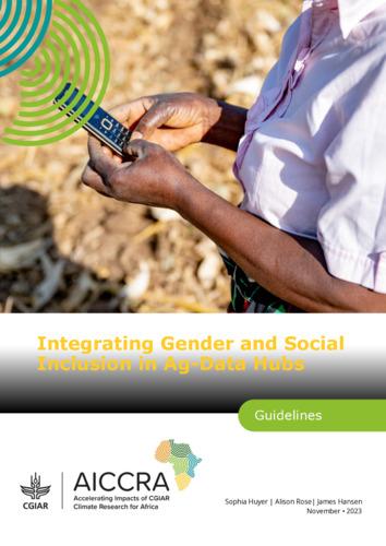 Integrating Gender and Social Inclusion in Ag-Data Hubs