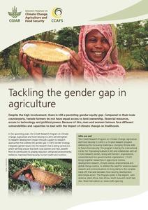 Tackling the gender gap in agriculture