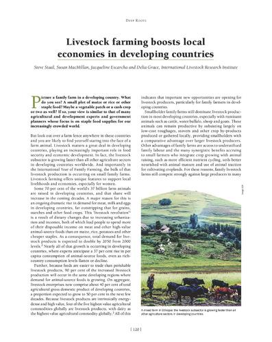 Livestock farming boosts local economies in developing countries