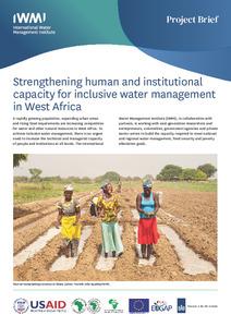 Strengthening human and institutional capacity for inclusive water management in West Africa