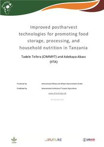 Improved postharvest technologies for promoting food storage, processing, and household nutrition in Tanzania