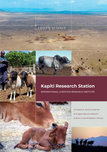 Kapiti Research Station: A livestock, environmental and agricultural research station in southeastern Kenya