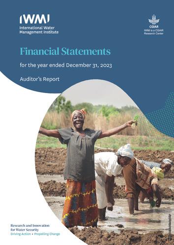 IWMI Financial Statements for the year ended  December 31, 2023 - Auditor’s Report