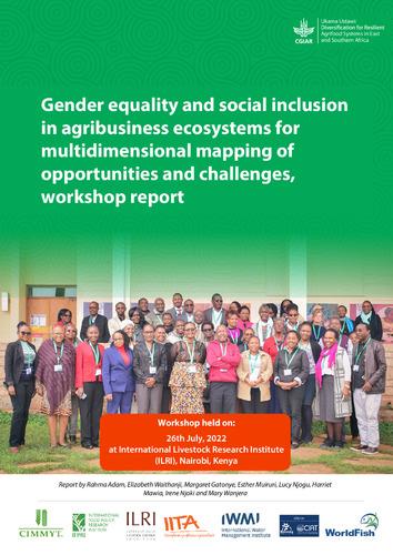 Gender equality and social inclusion in agribusiness ecosystems for multidimensional mapping of opportunities and challenges: Workshop report