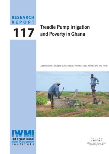 Treadle pump irrigation and poverty in Ghana